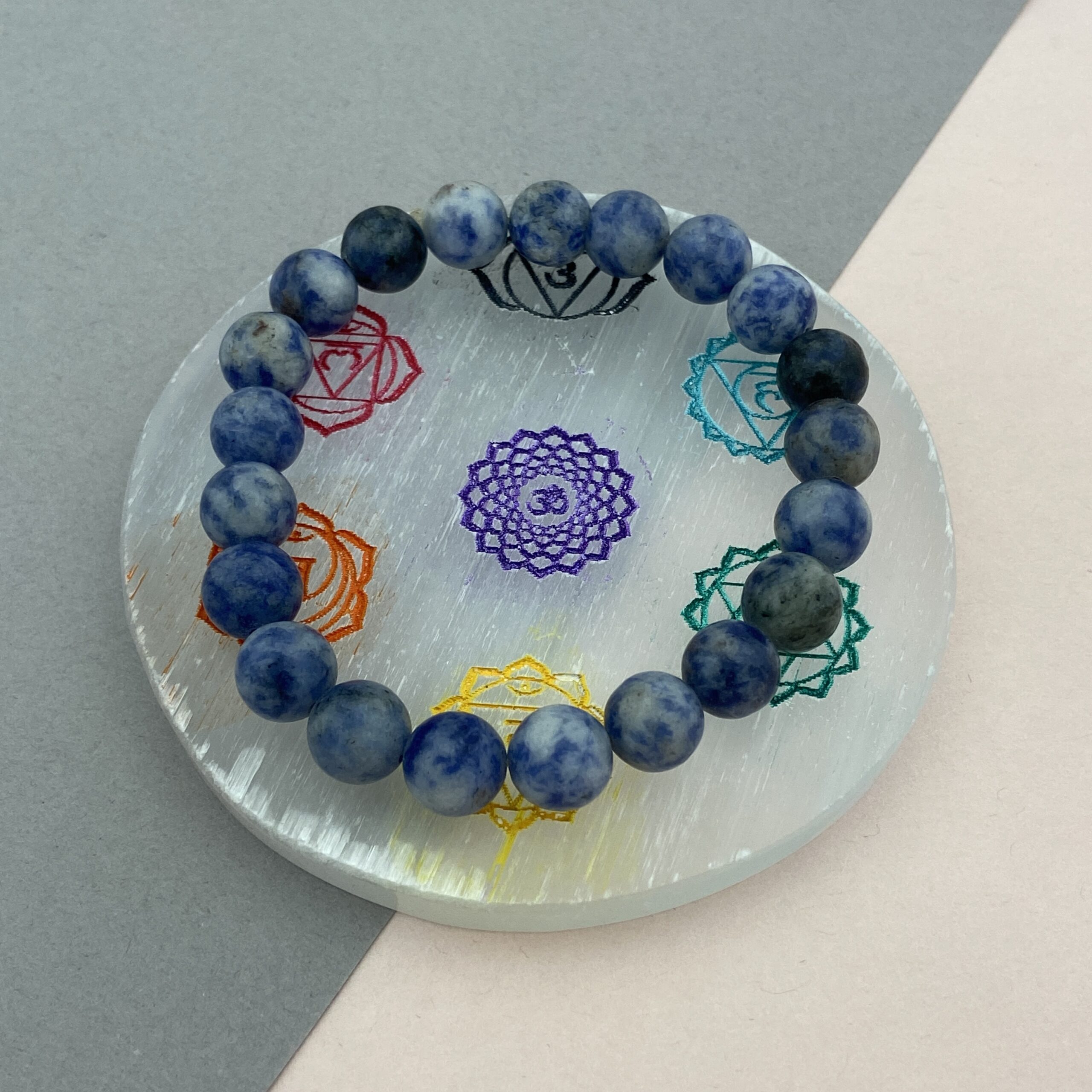 Sodalite Beaded Bracelet For Women, personalized gifts - Image 3